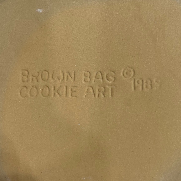 Brown Bag Cookie Art Mold 1985 American Folk Art Series,Vintage Bakeware - Picture 7 of 7